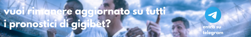 vuoi rimanere aggiornato su tutti i pronostici di gigibet